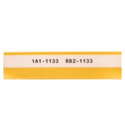 Brady 110927 Self-laminating Vinyl Wire and Cable Labels 19.05mm x 4.30m