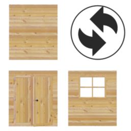 Shire  23' 6" x 12' (Nominal) Apex Tongue & Groove Timber Workshop with Assembly