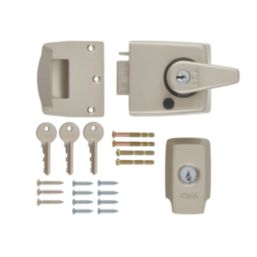 ERA   BS Night Latch Satin Nickel 60mm Backset
