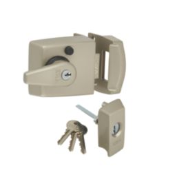 ERA   BS Night Latch Satin Nickel 60mm Backset