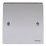Schneider Electric Ultimate Low Profile 1-Gang Blanking Plate Polished Chrome