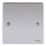 Schneider Electric Ultimate Low Profile 1-Gang Blanking Plate Polished Chrome