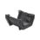FloPlast  uPVC Square Gutter Union Bracket Black 114mm