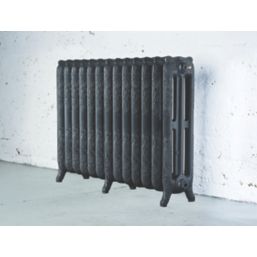 Arroll 760mm x 1074mm 6387BTU Pewter Cast Iron 3 Column Radiator