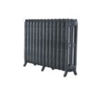 Arroll 760mm x 1074mm 6387BTU Pewter Cast Iron 3 Column Radiator