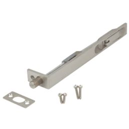 Hafele Lever-Action Flush Bolt Satin Stainless Steel 200mm