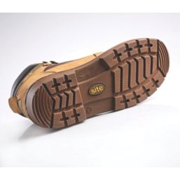 Site Quartz Size 7  Honey  Steel Toe Cap Safety Boots