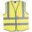 Pro RTX High Visibilty Executive Waistcoat Yellow Large 44" Chest