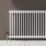 Flomasta 600mm x 785mm 2732BTU White Horizontal 2 Column Radiator