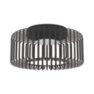 Eglo Ginestrone-Z RGB & White LED Ceiling Light Black 22W 2450lm