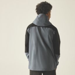 Regatta Freesdale Waterproof Jacket Dark Storm / Black X Large Size 51.9" Chest