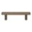 Smith & Locke Damgan T Bar Cabinet Handle Antique Brass 136mm