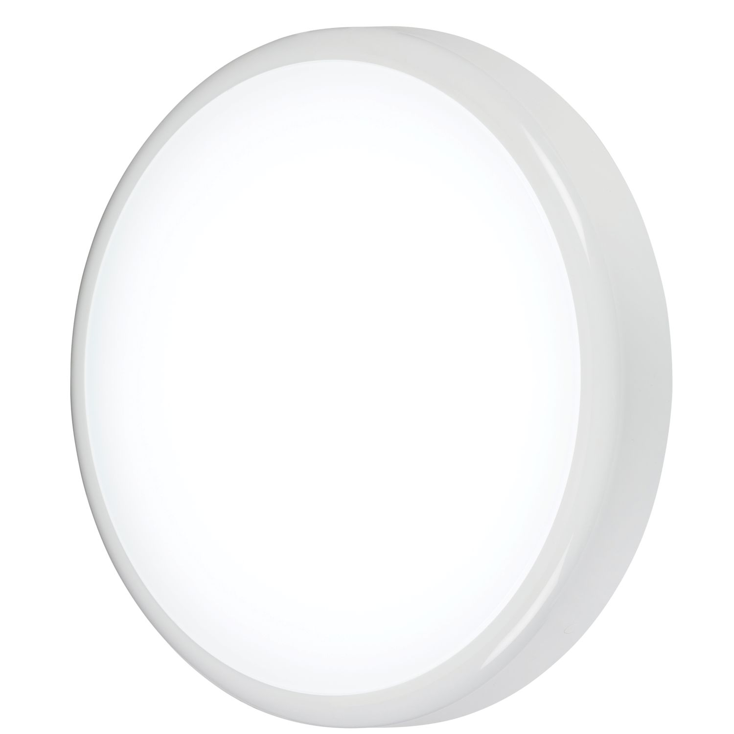 Knightsbridge BT20ACT Indoor & Outdoor Round LED CCT Adjustable Bulkhead White 20W 1730-1930lm (482GA)