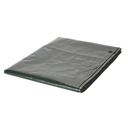 Tarpaulin Sheet Green / Brown 2m x 3m