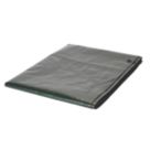 Essentials Tarpaulin Sheet Green/Brown 2m x 3m