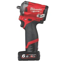 Milwaukee M12 FIW38-622X FUEL 12V 2 x 2.0 / 6.0Ah Li-Ion RedLithium Brushless Cordless Impact Wrench