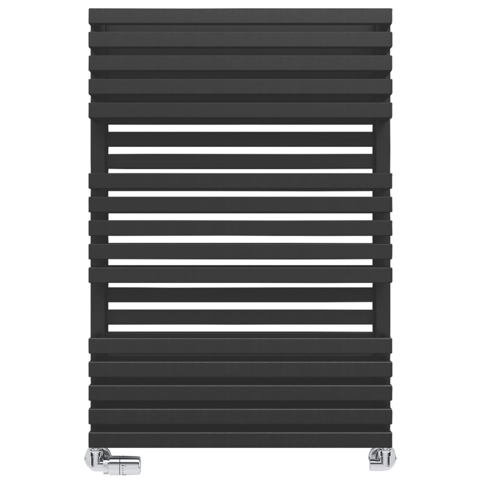 Screwfix black towel rail hot sale