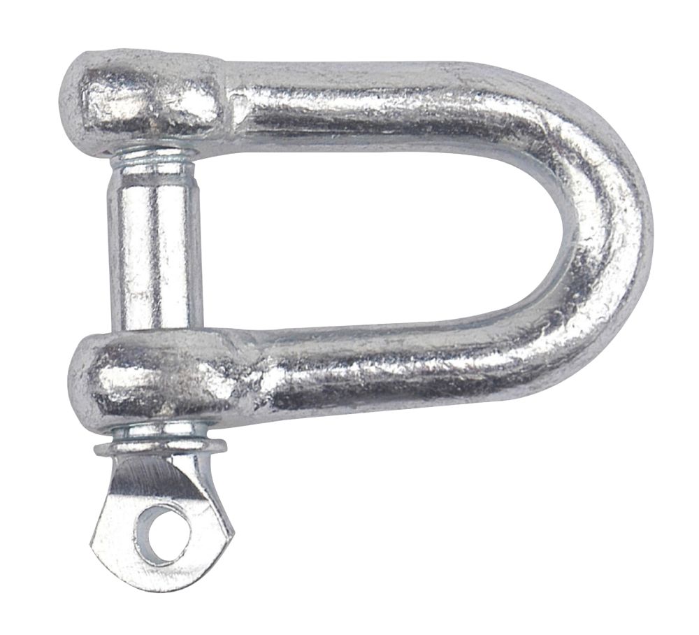 Diall M14 D-Shackles Zinc-Plated 10 Pack