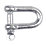 Diall M14 D-Shackles Zinc-Plated 10 Pack