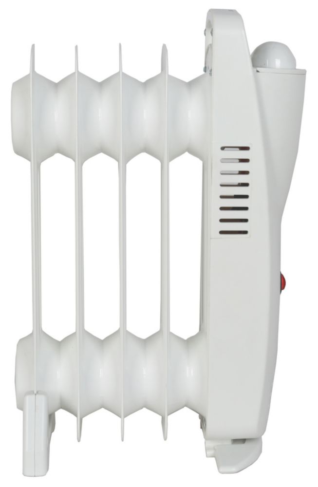 CYPA-5 Freestanding Oil-Filled Radiator 500W - Screwfix