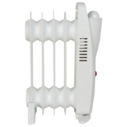 500W Electric Freestanding Oil-Filled Radiator White