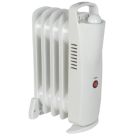 Essentials  500W Electric Portable Oil-Filled Radiator White
