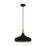Eglo Sabinar 40cm Single Pendant Light Black/Brown