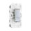 British General Nexus Metal Grid 20A 1-Way Grid Retractive Switch Module 'Press' Polished Chrome