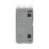British General Nexus Metal Grid 20A 1-Way Grid Retractive Switch Module 'Press' Polished Chrome