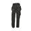 DeWalt Harrison Work Trousers Black/Grey 32" W 29" L