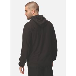 Regatta Navigate Hooded Zip Fleece Black/Seal Grey X Large 43.5" Chest