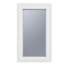 Crystal  Left-Hand Opening Obscure Double-Glazed Casement White uPVC Window  610mm x 1115mm