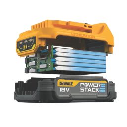 DeWalt DCBP034 XJ 18V 1.7Ah Li Ion PowerStack Battery Screwfix