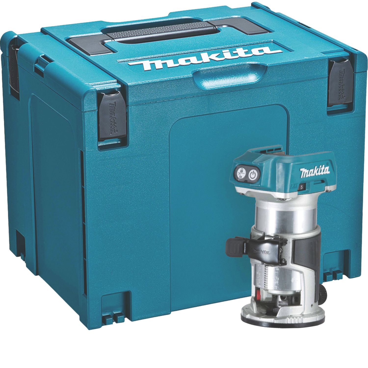 Makita DRT50ZJ 18V Li-Ion LXT 3/8" Brushless Cordless Router Trimmer - Bare (482XJ)