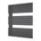 Ximax Watson Open 765mm x 600mm 1382BTU Anthracite Vertical Towel Radiator