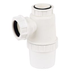 FloPlast Fixed 40mm Sink Standard Bottle Trap