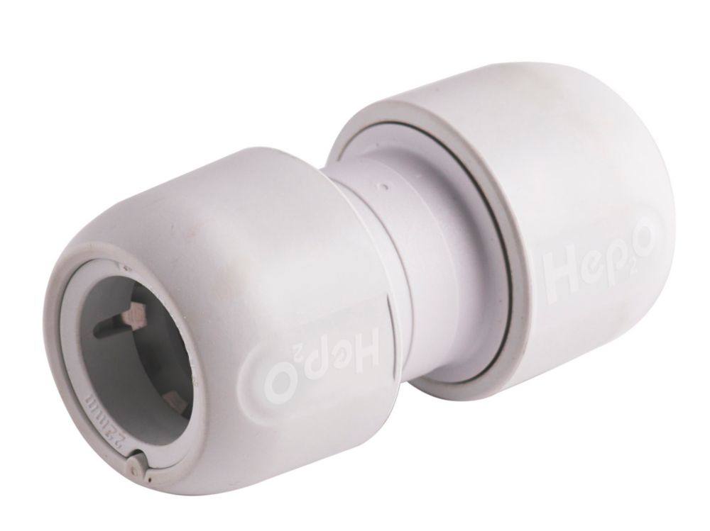 Hep2O  Plastic Push-Fit Equal Coupler 22mm