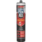 Soudal Fix All High Tack Sealant & Adhesive Black 290ml
