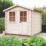Shire Avesbury 8' x 8' (Nominal) Apex Timber Log Cabin
