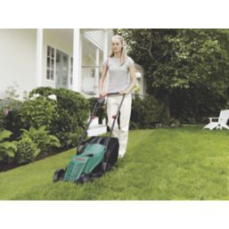 Bosch rotak 32 1200w 32cm electric lawn discount mower