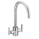 Bristan Artisan Easyfit Mono Mixer Kitchen Tap Chrome-Plated 1 Pair