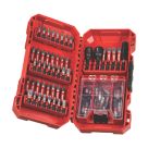 Milwaukee SHOCKWAVE 1/4" Hex Shank Mixed Impact Duty Bit Set 75 Pieces