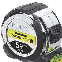 Komelon PowerBlade II Metric Only 5m Tape Measure