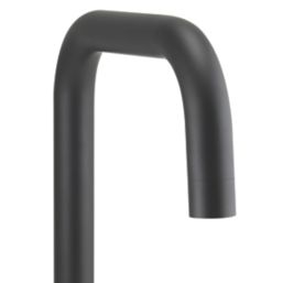 Highlife Bathrooms Don Twin Lever Sink Mixer Matt Black