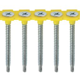 Timco  Phillips Bugle 60° Self-Tapping Thread Collated Self Drilling Drywall Screws 3.5mm x 45mm 1000 Pack