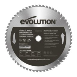 Refurb Evolution GW355TCT-60 Wood Circular Saw Blade 355mm x 25.4mm 60T