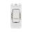 British General Nexus 800 Grid 20A 1-Way Grid Retractive Switch Module 'Press' White