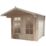 Shire Crinan 9' x 9' (Nominal) Apex Timber Log Cabin