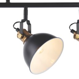 Quay Design Orion Bar 4-Light Spotlight Matt Black