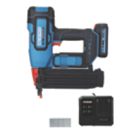 Refurb Erbauer ERI967NAL 55mm 18V 1 x 2Ah Li-Ion EXT Brushless Second Fix Cordless Nail Gun